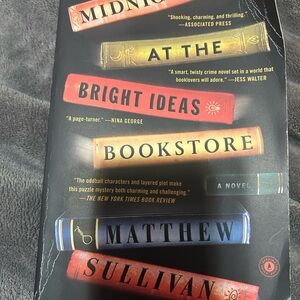Midnight at the Bright Ideas Bookstore by - Multicolor Cover